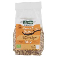 Cerreto, I Buoni & Veloci mix di quinoa rossa miglio e bulgur biologico