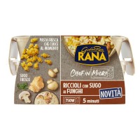 Giovanni Rana, Chef in Micro riccioli con sugo ai funghi