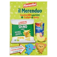 Fiorentini, Il Merenduo snackini bio 20 g e frullato di frutta