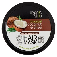 Organic shop, tropical coconut & shea Hair Mask