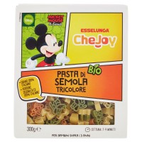 Esselunga CheJoy, pasta di semola tricolore biologica