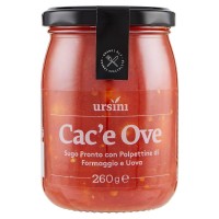Ursini, Cac'e Ove sugo pronto con polpettine di formaggio e uova