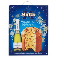 Motta Auguri di Natale Panettone GranDessert Oro Gancia