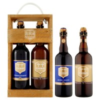 Chimay Cassetta Legno Grande Réserve + Blonde Dorée 2 x