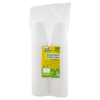 Dopla, Green bicchieri 200 ml biodegradabili compostabili