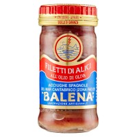 Balena, filetti di alici all'olio di oliva