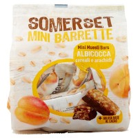 Somerset Mini Barrette Mini Muesli Bars Albicocca cereali e arachidi