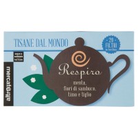 Altromercato Tisane dal Mondo Respiro 20 Filtri