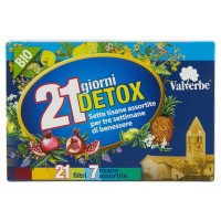 Valverde, 21 giorni Detox 7 tisane assortite 21 filtri