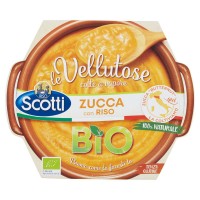 Riso Scotti, Le Vellutose cotte a vapore zucca con riso biologico
