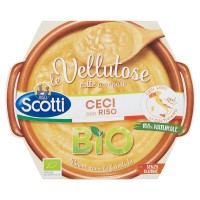 Riso Scotti, Le Vellutose cotte a vapore ceci con riso biologico