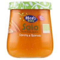 Hero Baby Solo, omogeneizzato di carote e quinoa biologico