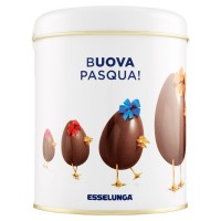 Esselunga, ovetti assortiti di cioccolato in latta da