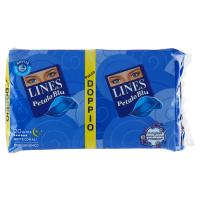 Lines, Petalo Blu assorbenti ultra notte  con ali