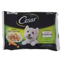 Cesar, cane Le Delizie del Giorno Selezione in gelatina pollo/carote manzo/verdure
