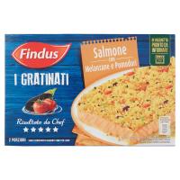Findus, I Gratinati salmone alla mediterranea con melanzane e pomodori surgelati