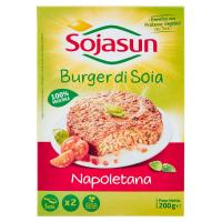 Sojasun 2 Burger di soia ricetta napoletana 100% vegetale