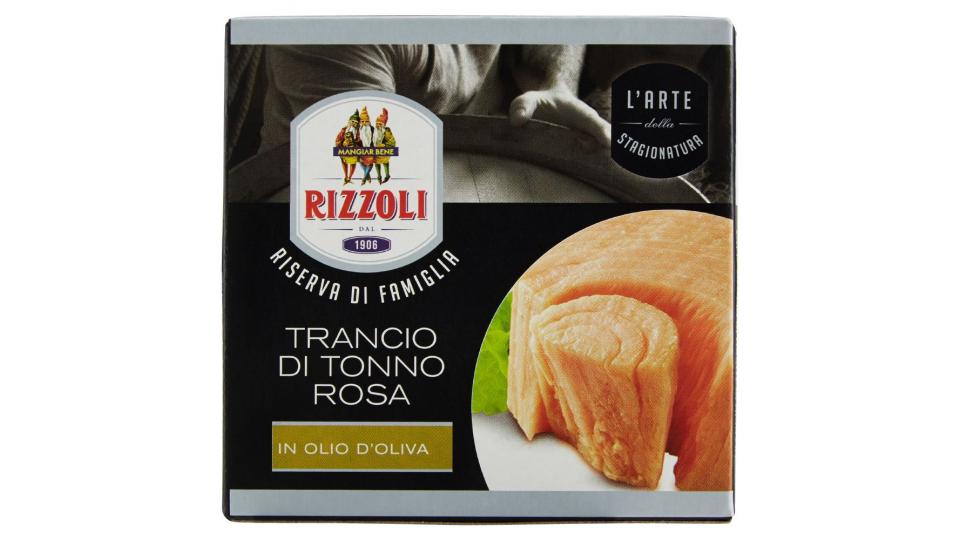 Rizzoli Riserva di Famiglia, trancio di tonno rosa in olio d'oliva