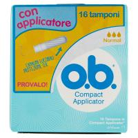 o.b., Compact Applicator normal assorbenti interni