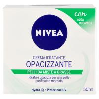 Nivea Aqua Effect Crema idratante opacizzante con Estratti di Alga Oceanica & Hydra IQ, per pelli da miste a grasse