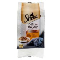 Sheba, gatto Délices Du Jour alimento in salsa selezione delicata