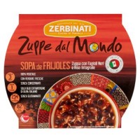 Zerbinati Zuppe dal Mondo zuppa con fagioli neri e riso integrale