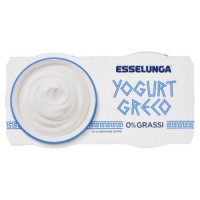 Esselunga, yogurt greco 0% grassi bianco