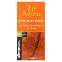 Altromercato Bio, Tè nero all'arancia e spezie 20 filtri