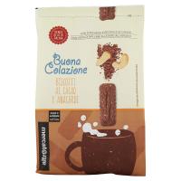 Altromercato, biscotti con cacao e anacardi con zucchero di canna e miele