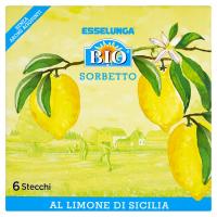 Esselunga Bio, sorbetto al limone di Sicilia 6 pezzi biologico