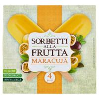 Indian, sorbetti alla frutta marcuja