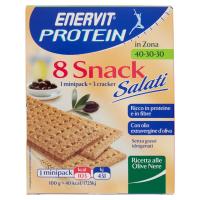Enervit, Protein 8 snack salati ricetta alle olive nere