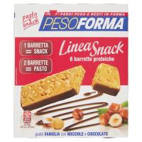 Pesoforma, Linea Snack gusto vaniglia con nocciole e cioccolato