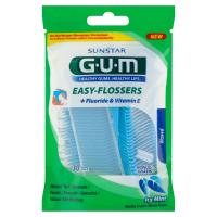 Gum, Forcelle Easy-Flossers filo interdentale cerato monouso
