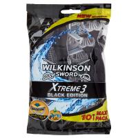 Wilkinson Sword, Xtreme3 Black Edition rasolio 3 lame usa e getta
