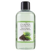 D'Aria Ricarica per diffusore a bastoncini al profumo di the e vetiver