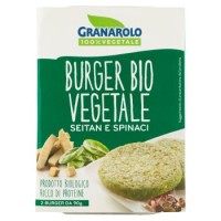 Granarolo Burger Bio Vegetale seitan e spinaci