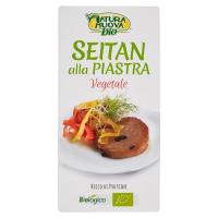 Natura Nuova Bio Seitan alla piastra Vegetale , ricco di proteine  2 porzioni, da agricoltura biologica