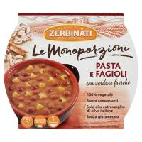 Zerbinati Le monoporzioni pasta e fagioli con verdure fresche