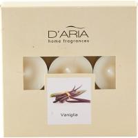 D'Aria Candele tealight al profumo di vaniglia