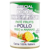 Monge, cane Special Dog Excellence patè fruits con pollo riso e ananas
