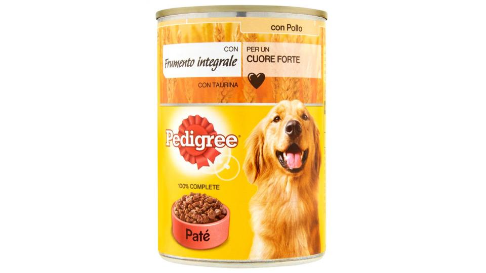 Pedigree, cane paté con pollo