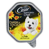 Cesar, cane Scelta dello Chef Delizie di Stagione alimento con pollo alla provenzale