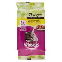 Whiskas, gatto Pranzetti alimento in Salsa 1+ Anni pollo tacchino pollame
