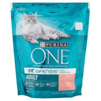 Purina, gatto One Bifensis crocchette Adult Ricco salmone e cereali integrali