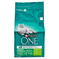 Purina, gatto One Bifensis crocchette Indoor Ricco tacchino e cereali integrali