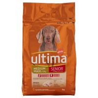Ultima, cane Medium Maxi Senior alimento con pollo