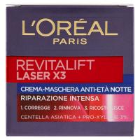 L'Oreal Paris Revitalift Laser X3 Crema Anti-Età Riparazione Intensa Notte: corregge, rinnova, ricostituisce