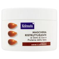 Kelémata, ristrutturante ai semi di lino e proteine della seta maschera