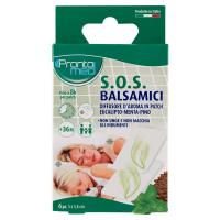 Prontomed, S.O.S. Balsamici Diffusore d'Aroma in patch eucalipto menta pino mis. 5x5,8 cm